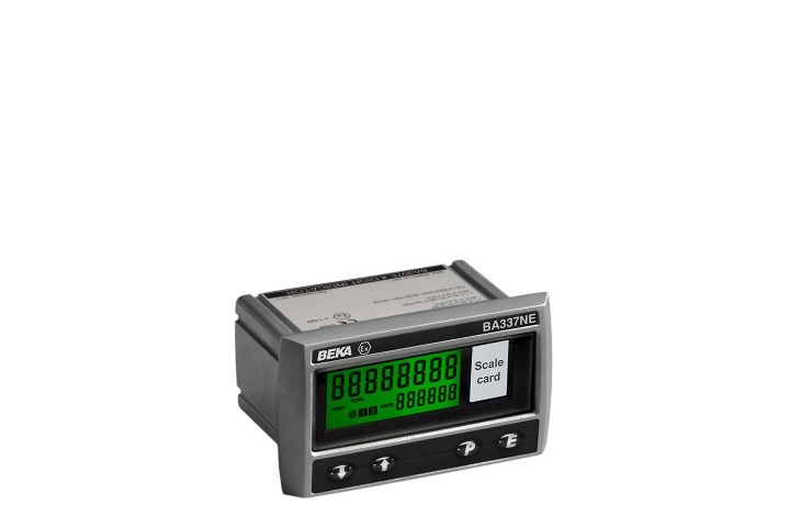 Type nA externally powered rate totaliser