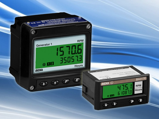 Fig 1 BEKA field and panel tachometers