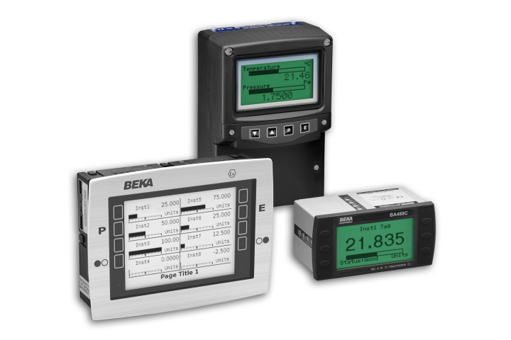 Modbus RTU displays